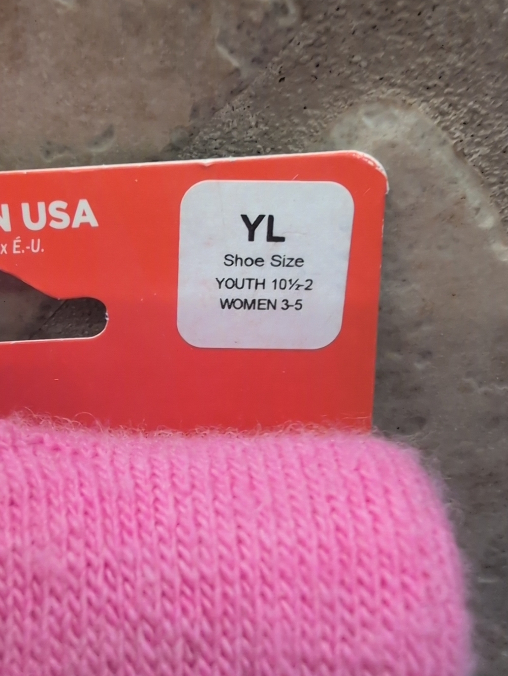 Kids/Women's Sno Merino Wool Midweight Socks - Pink - Picture 2 of 5